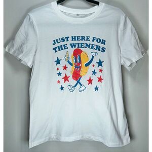 July 4th weiner shirt size medium